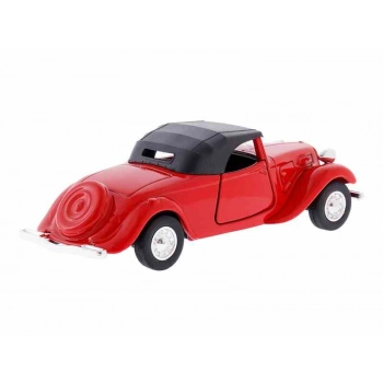 Model 1:34, 1939 CITROËN 11B Traction Avant Cabrio, czerwony (A008751C1TC)