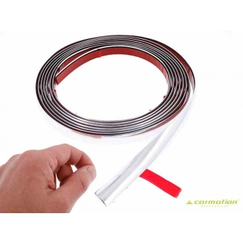 Listwa dekoracyjna, chrom, 21 mm x 5m (58991)