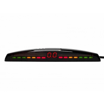System wspomagania parkowania z wyświetlaczem LED, 4 białe sensory