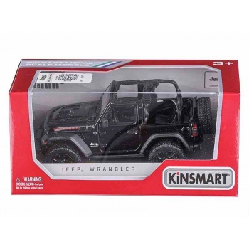 Model 1:34, Kinsmart, 2018 Jeep Wrangler czarny