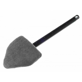 Myjka do szyb z mikrofibry, trójkątna, uchwyt 38 cm