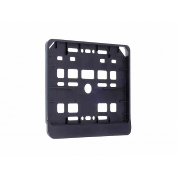 Ramka na tablicę rejestracyjną motocykla, czarna