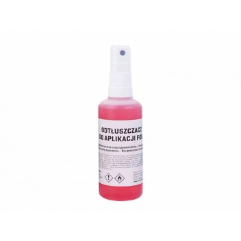 Cleaner - odtłuszczacz dedykowany do aplikacji folii samochodowych, 100 ml