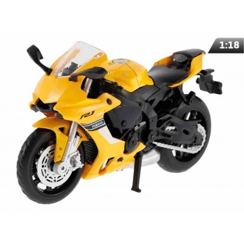 Model  1:18 YAMAHA YZF-R1, żółty