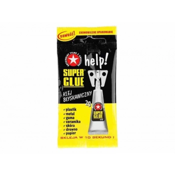 SUPER GLUE help! Klej błyskawiczny, 2 g