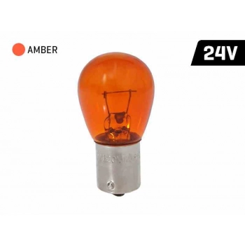 Żarówka VISION PY21W 24V 21W BAU15s amber, E4