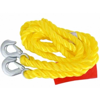 Linka holownicza DMC do 3000 kg pleciona z hakami, 4 m, Heavy Duty