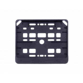 Ramka na tablicę rejestracyjną motocykla, czarna