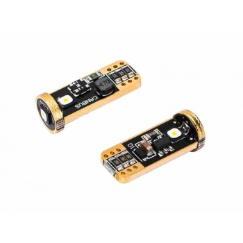 Żarówka VISION W5W (T10) 12/24V 3x 3838 SMD LED, CANBUS, biała, 2 szt.