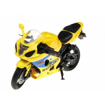 Model 1:18, SUZUKI GSX-R600, żółty (M05604BZ)