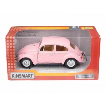 Model 1:32, 1967 VW Classical Beetle, różowy