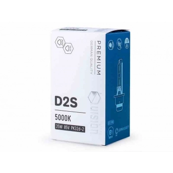 Żarówka ksenonowa VISION PREMIUM D2S 5000K 85V 35W P32d-2, E1 ECE