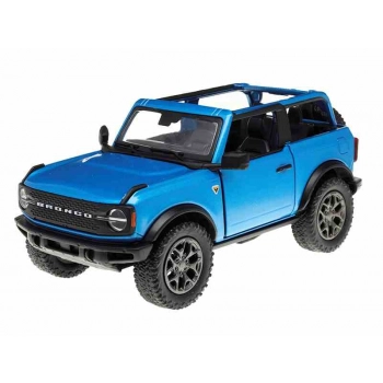 Model 1:34, 2022 Ford Bronco Open Top, niebieski (A11767N)