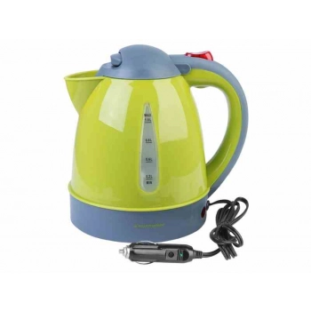 Czajnik samochodowy 1L, 24V, 300W z płaską płytą grzewczą