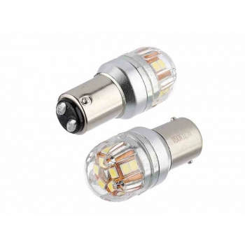 Żarówka VISION P21/5W BAY15d 12/24V 15x 2835 SMD OSRAM Chip, CANBUS, biała, 2 szt.