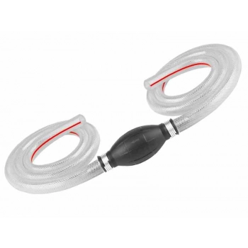 Pompka ręczna do paliw - 2 x wąż 12 mmx 1 m + gruszka