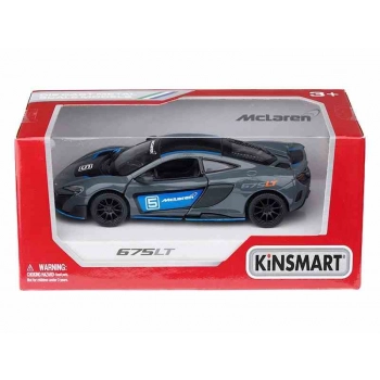 Model 1:36, Kinsmart, McLaren 675LT, szary (A738MCLSZ)