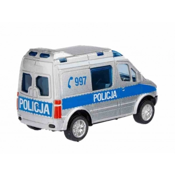 Model 1:50, Mercedes-Benz Sprinter Mini, POLICJA, srebrny