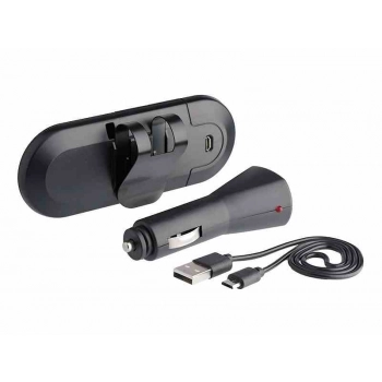 Zestaw głośnomówiący Bluetooth z klipsem na osłonę przeciwsłoneczną