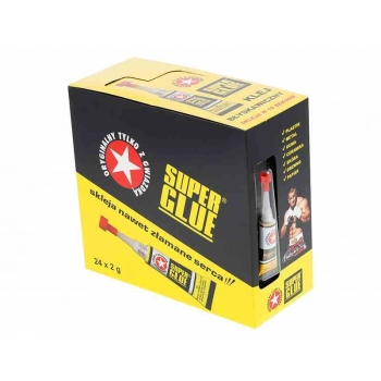 SUPER GLUE Klej błyskawiczny, 2 g