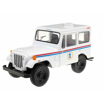 Model 1:26, 1971 Jeep DJ-5B USPS Edition, biały (A11765)
