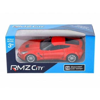 Model 1:32, RMZ Chevrolet Corvette, Grand Sport, czerwony