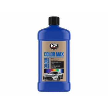 COLOR MAX Koloryzujący wosk nabłyszczający, 500 ml, niebieski