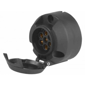 Gniazdo przyczepy 7 PIN, plastikowe