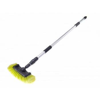 Szczotka przepływowa 30 cm / 12" z teleskopowym kijem 163 - 300 cm z zaworem