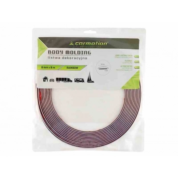 Listwa dekoracyjna, rainbow, 6 mm x 8 m