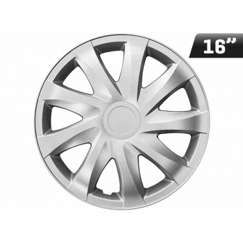Kołpaki DRACO silver 16", 4 szt.