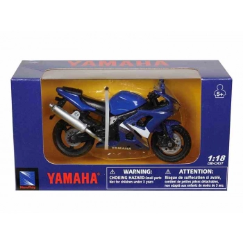 Model 1:18,  Yamaha YZF-R6, niebieski