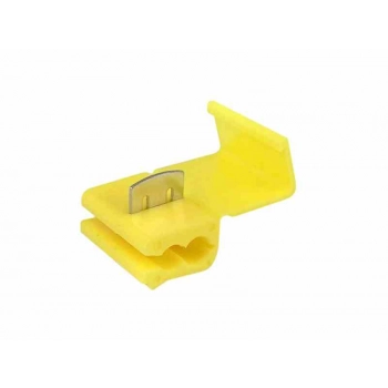 Szybkozłączki elektryczne, żółte, 4-6mm kw, 12-10 AWG, 24A max, 4 szt.