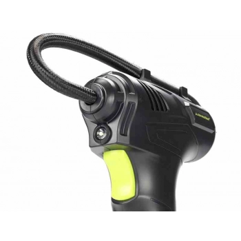 Kompresor powietrza bezprzewodowy, 150 PSI, automatyczny z cyfrowym ciśnieniomierzem, 4 adaptery