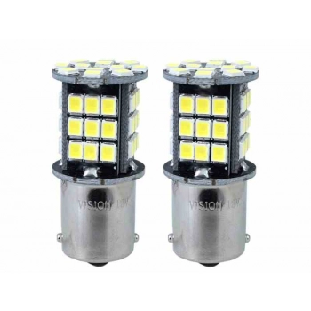 Żarówka VISION P21W BA15s 12V 48x 5630 SMD LED, CANBUS, biała, 2 szt.