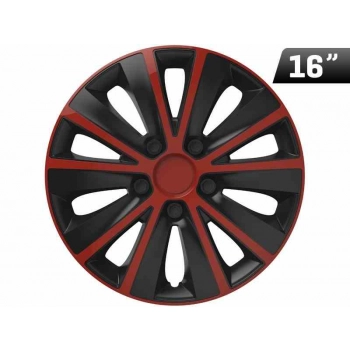 Kołpak Rapide red / black 16``, 1 szt.