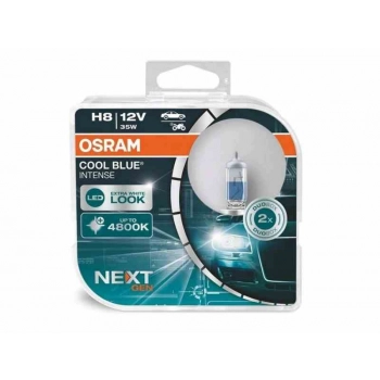 Żarówki OSRAM H8 12V 35W PGJ19-1 Cool Blue Intense, Next Generation, +100%, 2 szt.