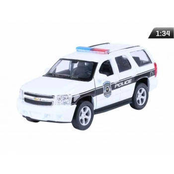 Model 1:34, 2008 CHEVROLET Tahoe, POLICE, biały (A876CHTPB)