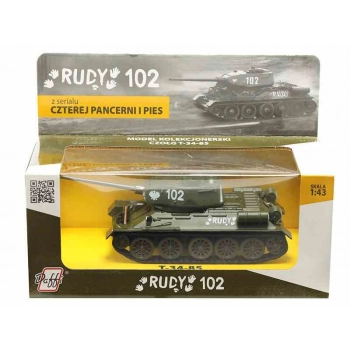 Model 1:43, Czołg T-34-85 RUDY 102