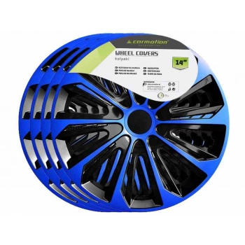 Kołpaki STRONG DUOCOLOR blue - black 14