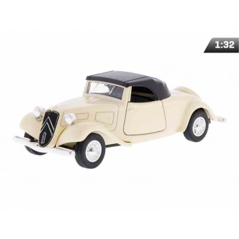 Model 1:34, 1939 CITROËN 11B Traction Avant Cabrio, kremowy (A008751C1TK)
