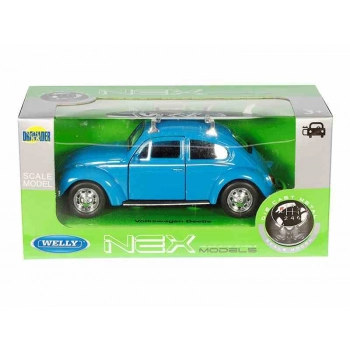 Model 1:34, VW Beetle, Surfing, niebieski (A880VWBSN)