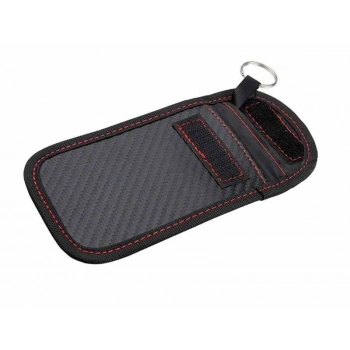 Etui pionowe na kartę Keyless, blokujące sygnał, carbon