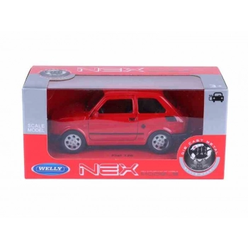 Model 1:34, PRL FIAT 126p, czerwony (A884F126C)