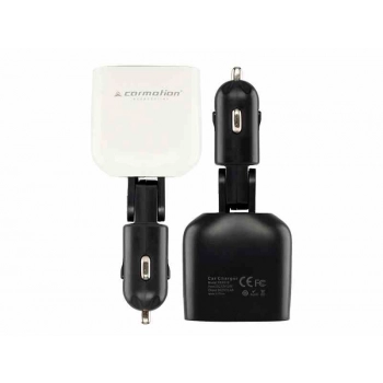 Ładowarka 2x USB 3.4A max + woltomierz 8-30V z alarmem niskiego napięcia