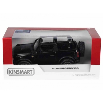 Model 1:34, 2022 Ford Bronco Open Top, czarny (A11767CZ)