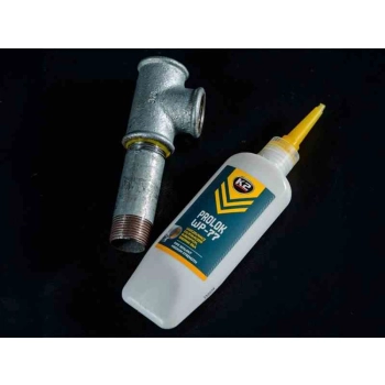 PROLOK WP-77 Uszczelniacz do połączeń rurowych, średnia siła, żółty, 50 ml
