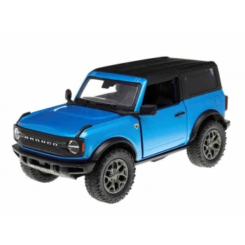 Model 1:34, 2022 Ford Bronco Hard Top, niebieski (A11768N)