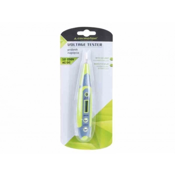 Próbnik napięcia DC/AC z LCD, 12-250V