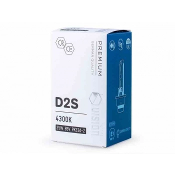 Żarówka ksenonowa VISION PREMIUM D2S 4300K 85V 35W P32d-2, E1 ECE